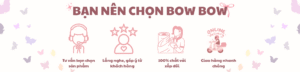 Lý do nên chọn Bow Bow mua đồ thu đông 